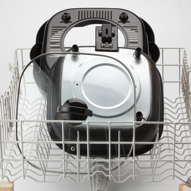 Aroma 3 Qt. 3in1 Grillet with Lid & Reviews Wayfair